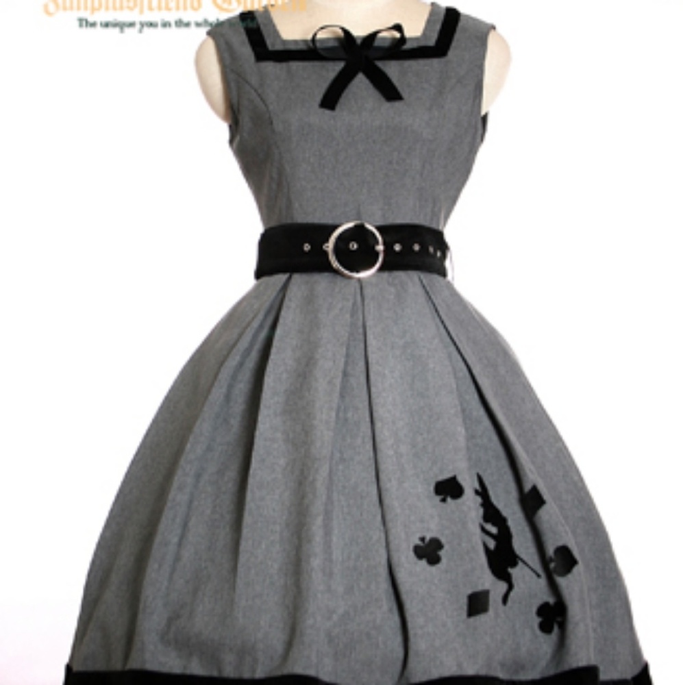 Fanplus Friend Gray JSK